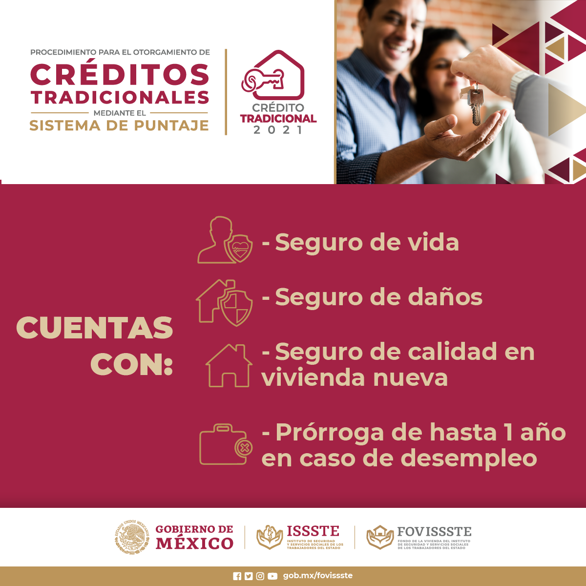 Sorteo FOVISSSTE para Créditos Tradicionales